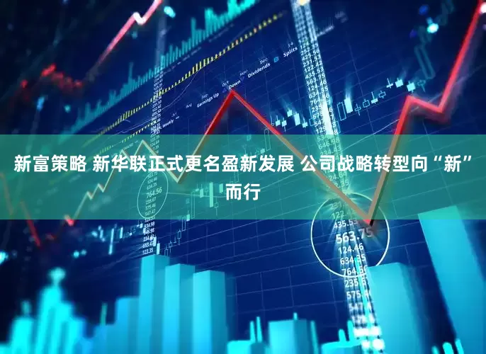 新富策略 新华联正式更名盈新发展 公司战略转型向“新”而行