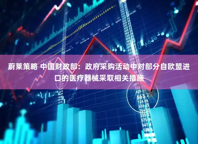 蔚莱策略 中国财政部：政府采购活动中对部分自欧盟进口的医疗器械采取相关措施